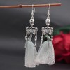 JOYAGIFT - arete de esqueleto de Halloween, diseño de calavera