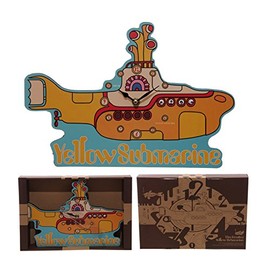 Funky Beatles Yellow Submarine Wall Clock PDS