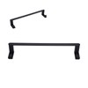 Single Towel Rack Aluminum Alloy 50cm / 20in Wall Mounted
