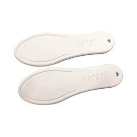 Anesty Company Karari HO1909 Diatomaceous Earth Shoe Care Tablet, Women's, White, Width 1.9 x Length 5.6 inches (4.8 x 14.2 cm), Deodorizing, Dry, Pack of 2