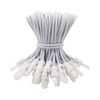 WMZOBH Small Bungee Cords with Hooks 6 Inch, 50 Pcs