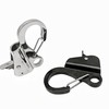 HAIWEN Boat Anchor Hook Sliding Hook,Stainless Steel 316 Knotless Anchor