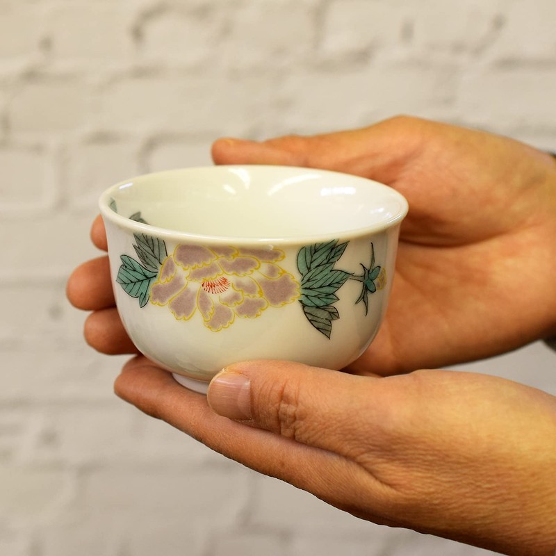 九谷焼 湯呑み 5客セット 小鳥 おしゃれ 湯呑み茶碗 来客用 高級 茶器