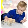 Puzzled 3D Puzzle Buffalo Wood Craft Construction Model Kit, Fun