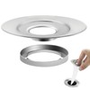 XIAOSUO Washbasin Hair Catcher Stainless Steel Washbasin Garbage Trap Washbasin