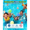 Reusable Water Balloons 14 Pack Unique Double Water Inlet Silicone