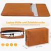 HYZUO 15 Inch Laptop Sleeve Bag for MacBook Air 15