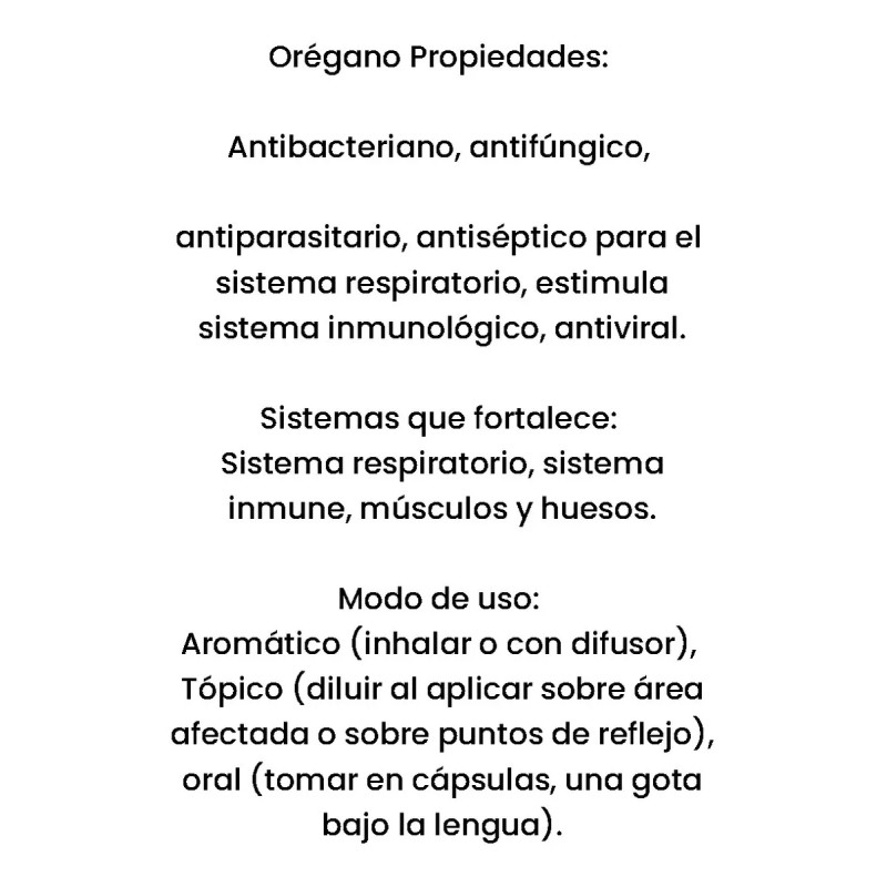 Doterra Aceite Esencial De Orégano Doterra