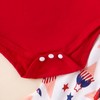 YINGISFITM 4th Fourth of July Baby Girl Outfit My First