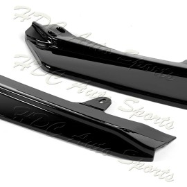 HDC Autosports For 2025-2026 Toyota Camry LE XLE Painted BLK Front Bumper Lip Spoiler Splitter