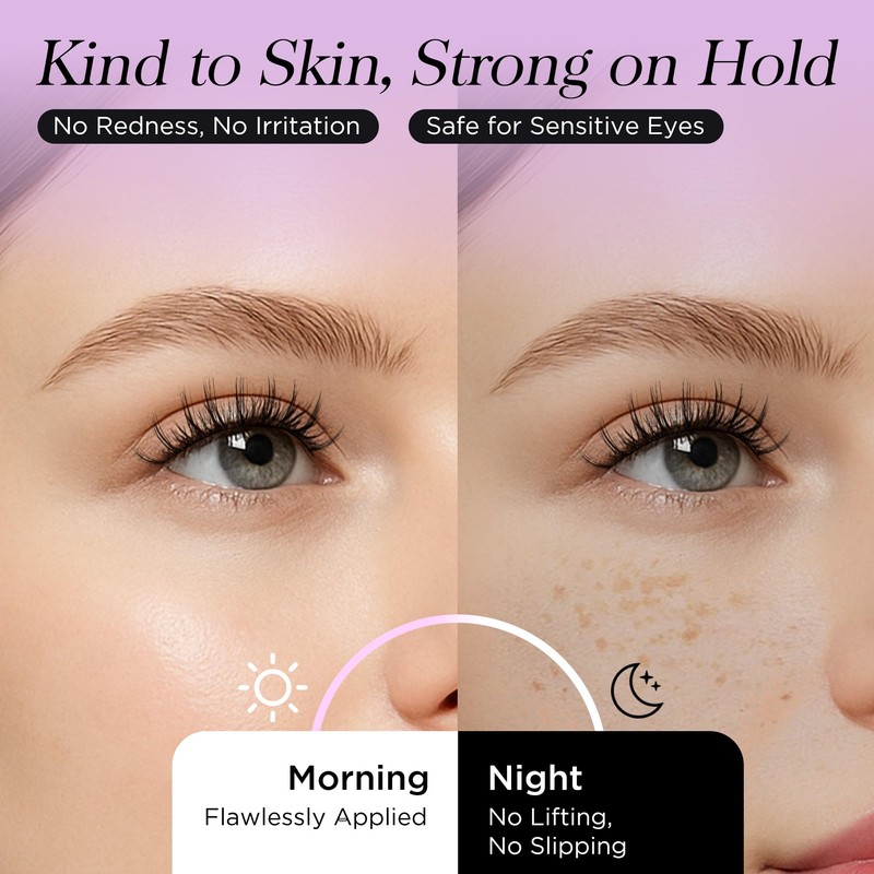 Self Adhesive Eyelashes Natural Look 172