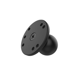 RAM MOUNTS AMPS Hole Round Base Reinforced Bolt 1.5" Ball RAM-202U-IN1 Black
