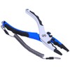 Aluminum Die Casting Fishing Cutting Pliers Non-slip Fishing Clamp Rubber
