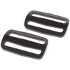 Prym 416388-1 Adjusting Buckles, Kunststoff, Black, 50 mm, schwarz, 2