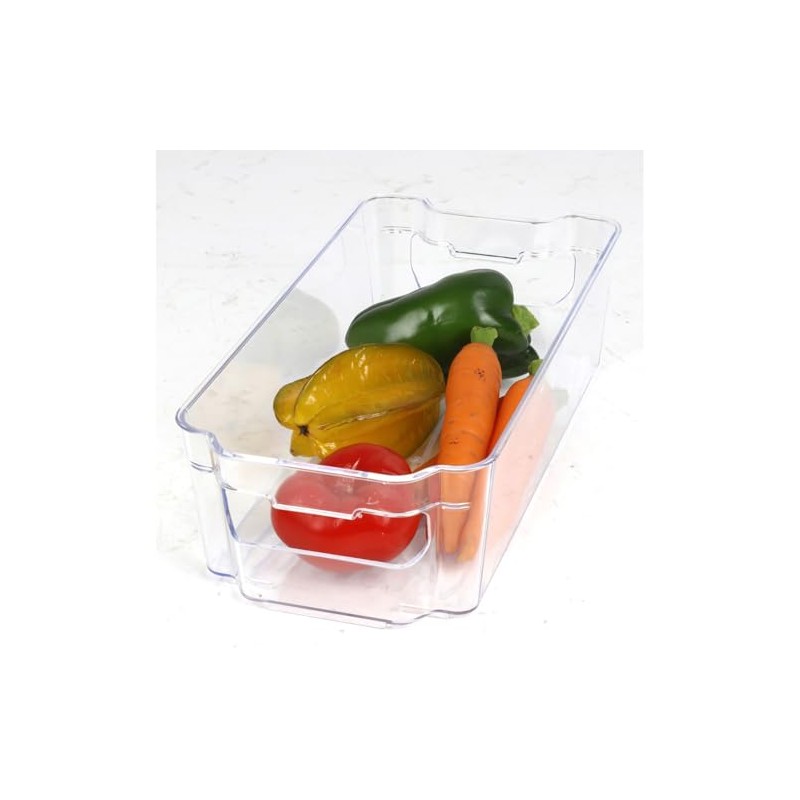 Pack of 6 Fridge Organisers, 31 x 16 x 9