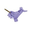 Plus-Plus Creative Building Blocks Tube, Narwhal, Ingenious Construction Toy, 100