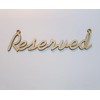 8pcs Hanging Wooden Reserved Sign,Reserved Seating Signs with Rope for