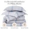 Southshore Fine Living, Inc. Vilano Plaid Collection - King Comforter