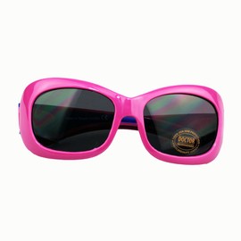 Real Kids Shades Breeze Sunglasses for Kid, Youth - 100% UVA UVB Protection, Polycarbonate Lenses, Unbreakable, Flex Fit, Fashionable Square Frames (Youth 7+, Purple/Navy, Polarized)