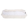 Indoor Air Conditioner Cover Window Unit AntiRust CreamyWhite 53.3x35.6x7.6cm with