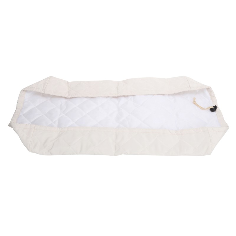 Indoor Air Conditioner Cover Window Unit AntiRust CreamyWhite 53.3x35.6x7.6cm with