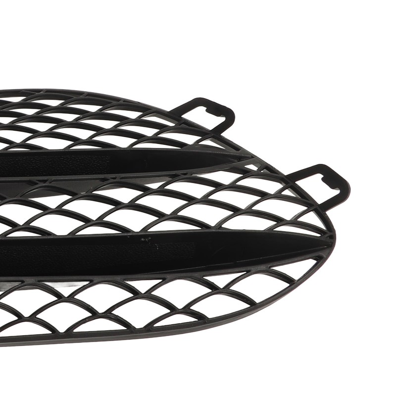 1 Pair Front Bumper Fog Light Grille Black Replacement For