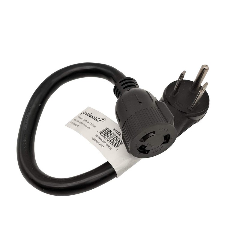 Parkworld 691821 Adapter Cord Welder 50 Amp 6-50P Male right