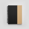 Libreta Cuaderno Ecológico Con Pluma Post-it Y Banderitas
