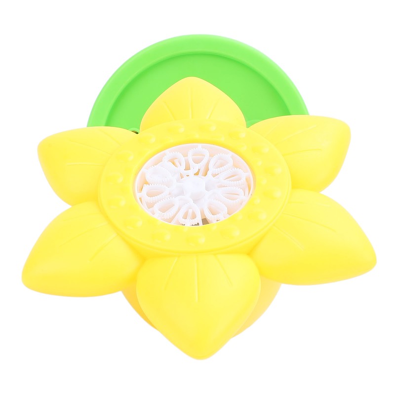 Bubble Machine with LED Light and Music Sunflower Electric Bubble