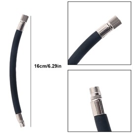 Pack of 2 Valve Extension Tyres Bicycle Car Valve Extension, Rubber Tyre Extender Bicycle Pump Valve Extension, Tyre Valve Extension Adapter for Bicycle Motorcycle