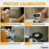 SpeTool Brass Router Template Bushing Guide Set with Centering Pin&Cone