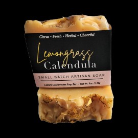 Undisclosed Lemongrass Calendula Soap - 6 pack