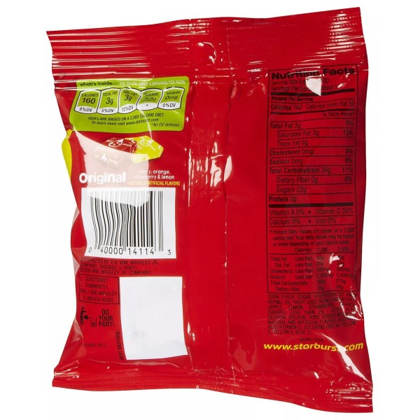 Starburst Original Bag, 7.2 oz, [3 pack]