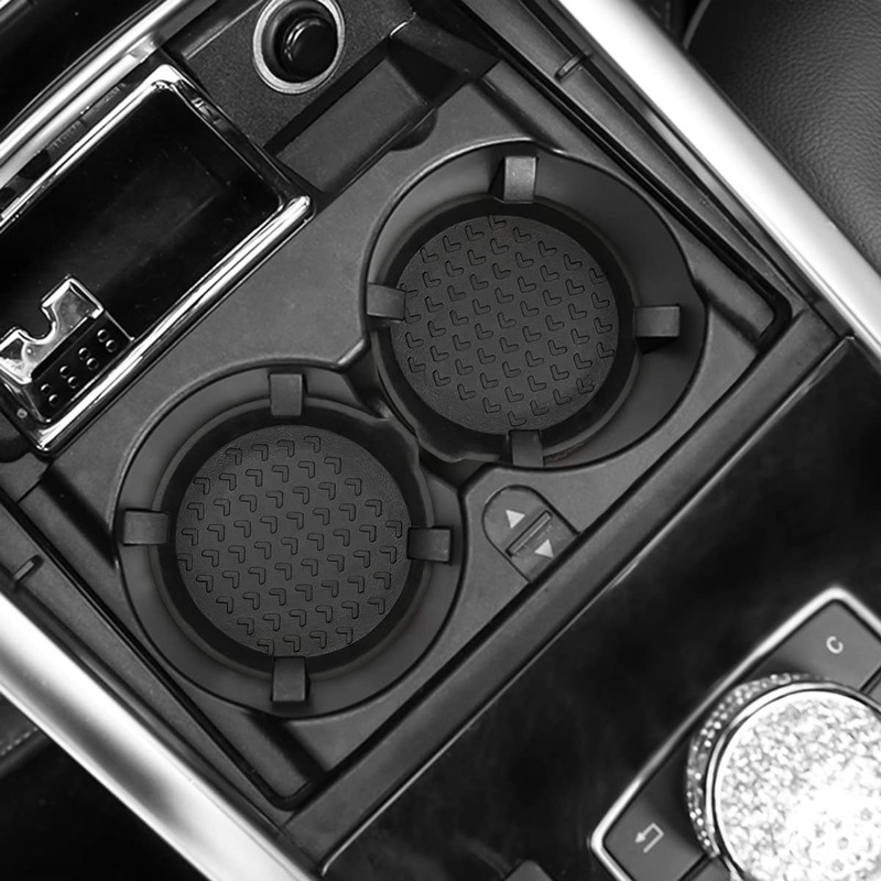 Car Cup Holder Coaster, 4 PCS 2.75" Anti-Slip, Waterproof Universal