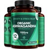 365 Tablets Ashwagandha 12:1 Extract 1200mg, 5% Withanolides Highest Concentration