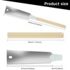 KNFFSAAJL Japanese Hand Saw 9.3inch SK5 High Carbon Steel Double