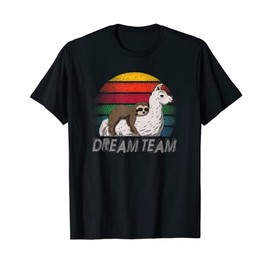 Alpaca Sloth Dream Fur Animal Wool Blanket Llama T-Shirt