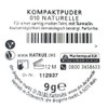 alverde NATURKOSMETIK Kompaktpuder naturelle 010, 9 g (1St)