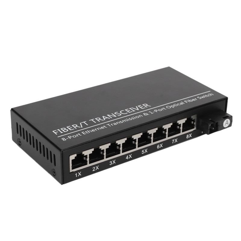 Tx1310nm RX1550nm Fiber Transceiver Up To 25km 1 Optical Port