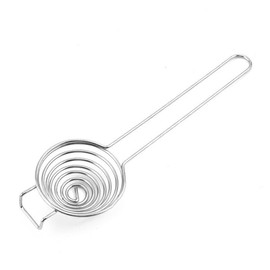 Egg Separator, Yolk White Separator Tool, Food Grade Stainless Steel Egg Divider Egg Sieve Egg Extractor, Kitchen Gadget Cooking Baking Tool (Silver, One Size)