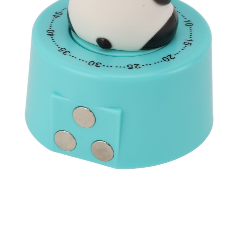 Mechanical Kitchen Timer Cute Animal Shape Magnetic Base Loud Alarm