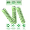 12 Pcs 1.2V AAA 100mAh NiMh Rechargeable Batteries for Solar