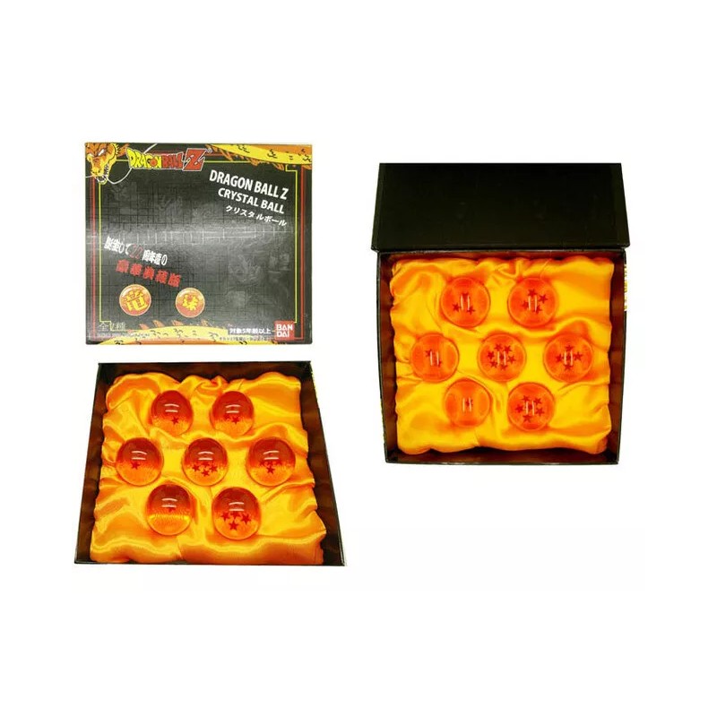 Banpresto New 7pcs JP Anime DragonBall Z Stars Crystal Ball