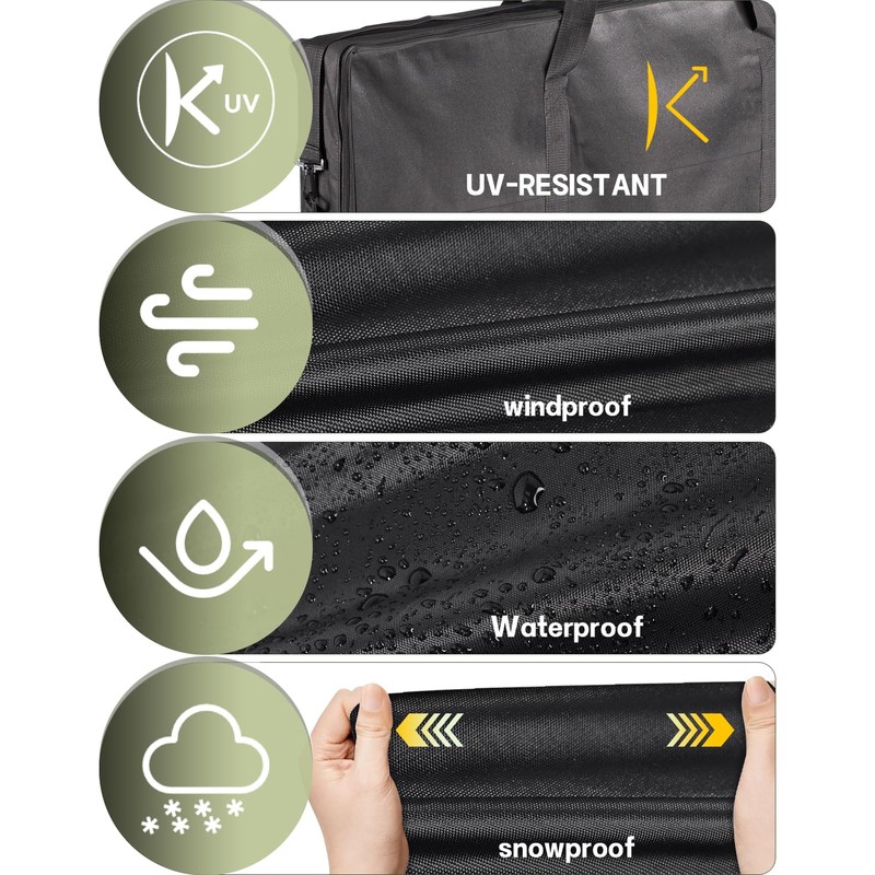 ALYCLIP Folding Table Storage Bag, Fit for 6 ft Folding