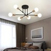 ZYDTRIP Sputnik Chandelier Ceiling Light, Adjustable Ceiling Lights Living Room
