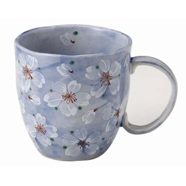 bloom Mino Ware Yayoihana Mug Large (Blue) 15173
