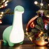 ipalmay Cute Dinosaur Night Light, Brightness Adjustable Baby Bedside Night