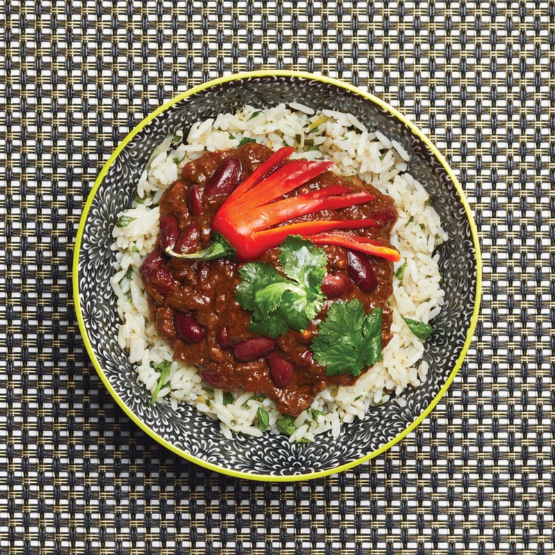 KC Floral Bowl Black 15.7cm