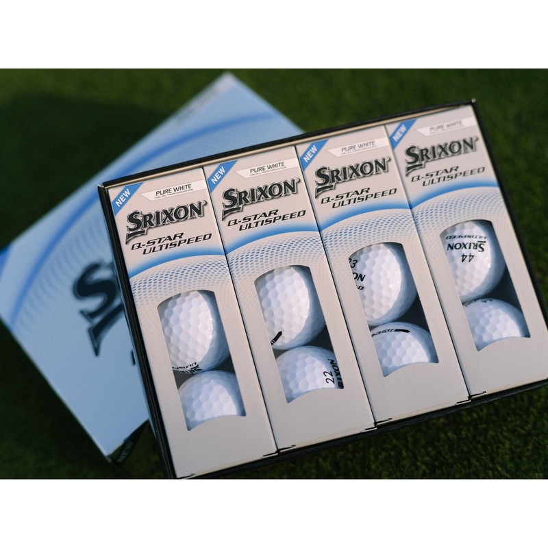 Srixon Q-Star Ultispeed Golf Balls, White