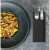 VelaHub Airlaid 50 Cutlery Napkins, High-Quality Disposable Napkins, 39 x